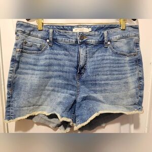 Torrid cutoff denim shorts size 16